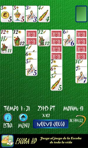 Solitario Español Скриншот 3