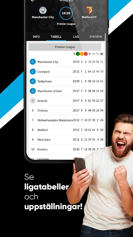 TVmatchen.nu - sport på TV स्क्रीनशॉट 2