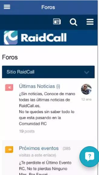 RaidCall স্ক্রিনশট 2