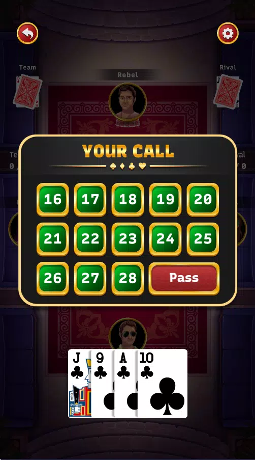 29 King Card Game Offline Ekran Görüntüsü 3
