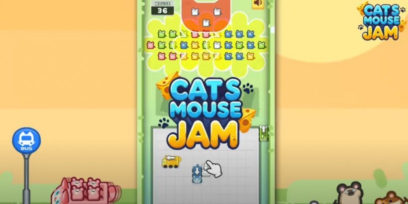 Mice Ride Catbuses ที่น่ารักในเกมพัซเซิลที่มีเสน่ห์