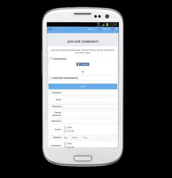 Dating App - Amigote 스크린샷 2