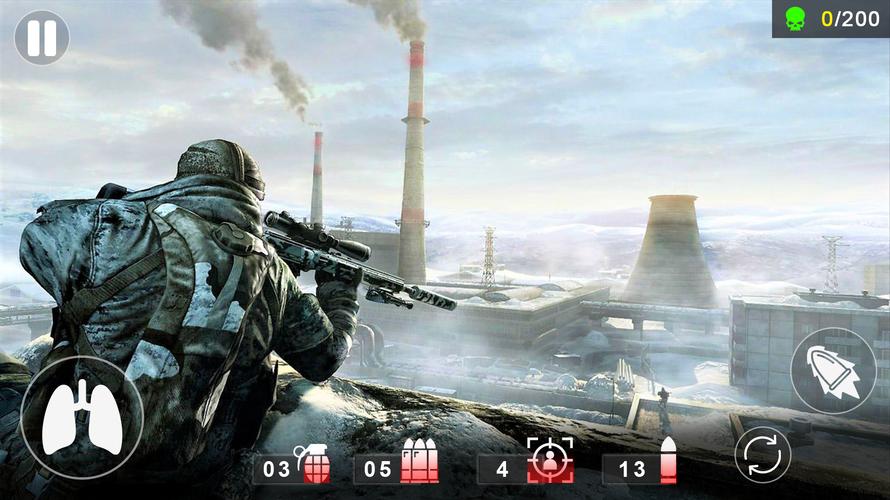 American Sniper Mission Games Captura de pantalla 3