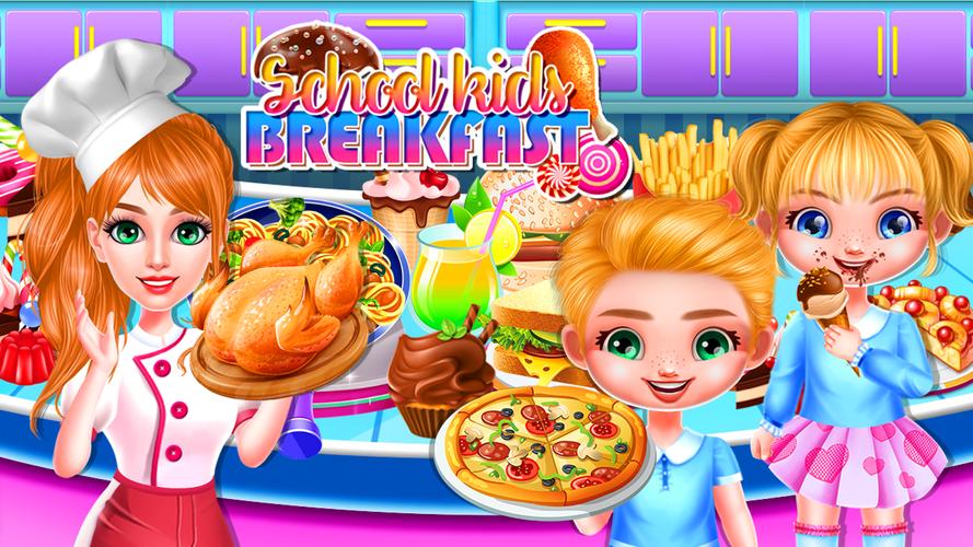 School Toddlers Breakfast Food Screenshot 2