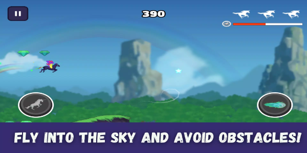 Unicorn Dash : Horse Attack應用截圖第3張