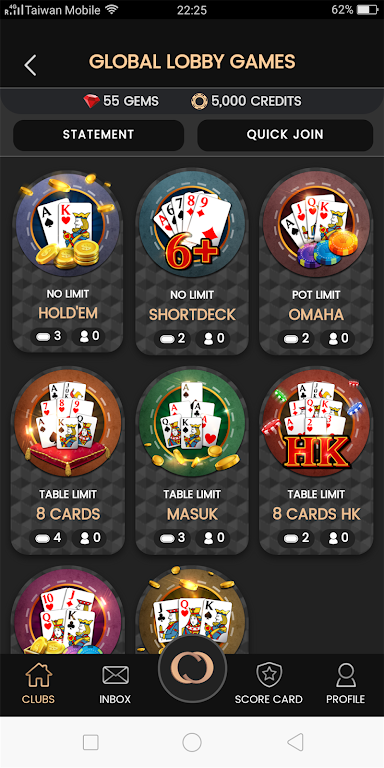 card club - hee hee Club应用截图第3张