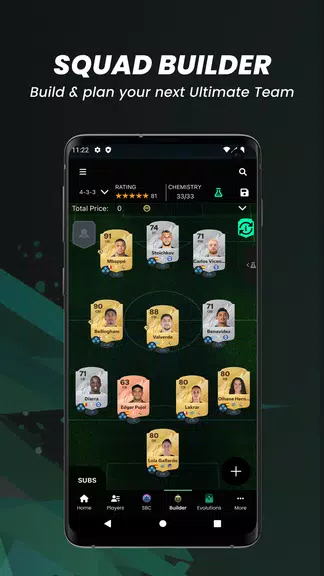 FUTBIN 24 Database & Draft应用截图第3张