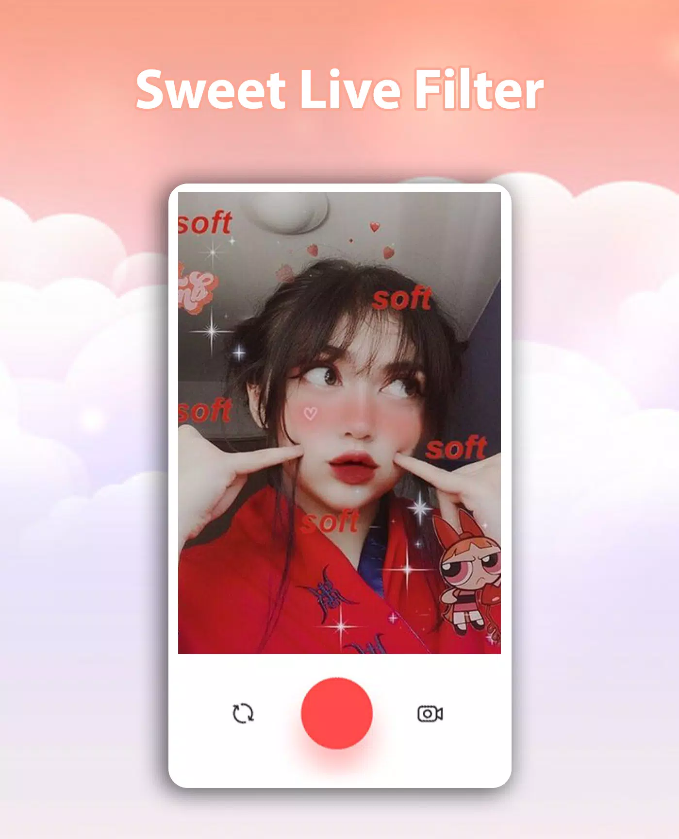 Schermata Sweet Live Filter 1