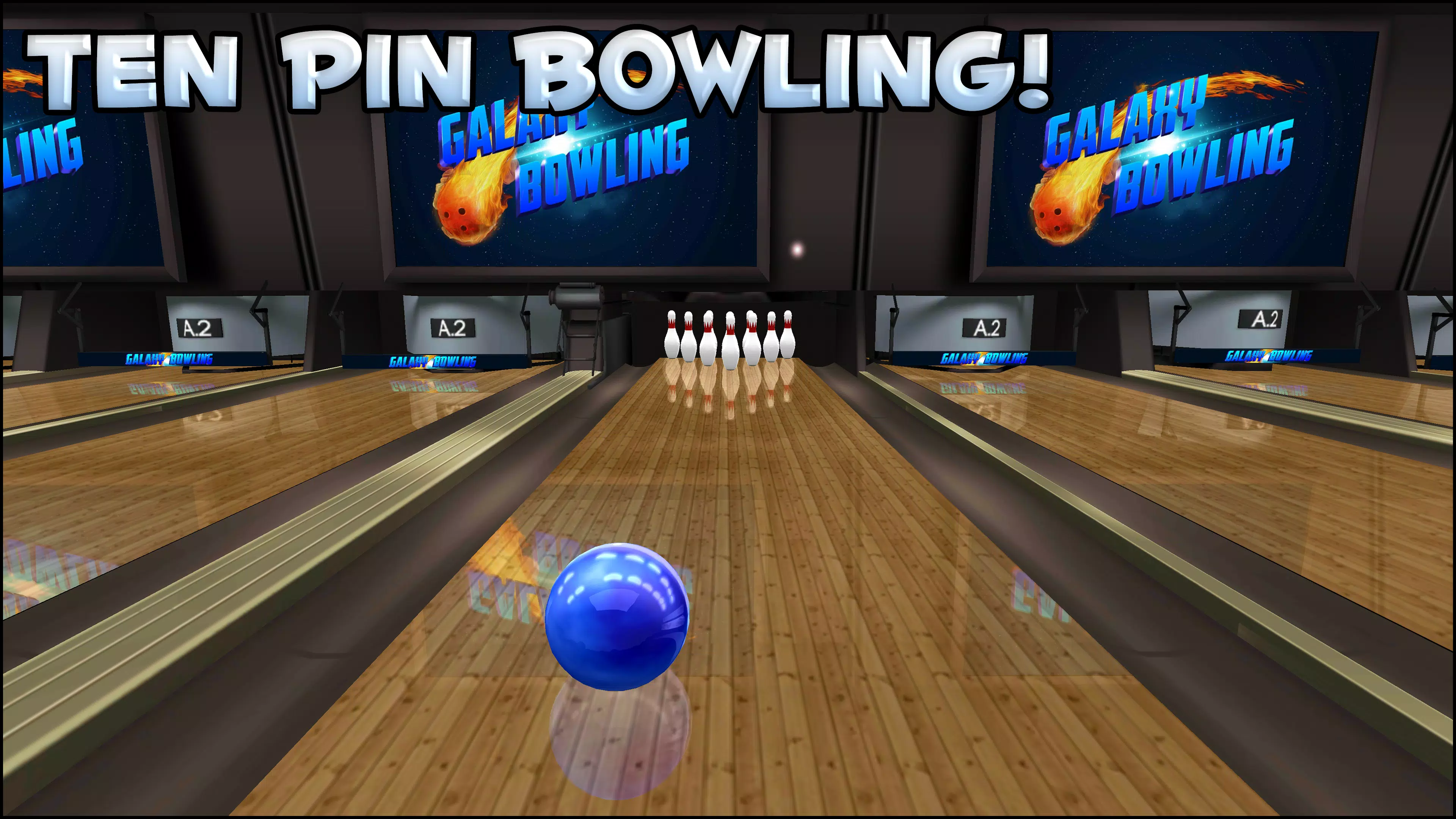 Galaxy Bowling 3D 스크린샷 3