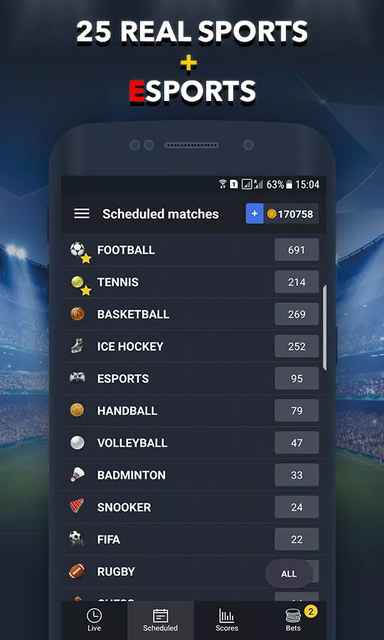 Sports Betting Game - BET UP應用截圖第3張