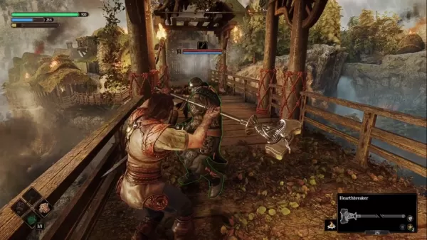 Weapon altar mechanic in Blades of Fire
