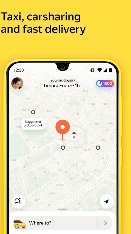 Yandex Go: taxi and delivery スクリーンショット 2