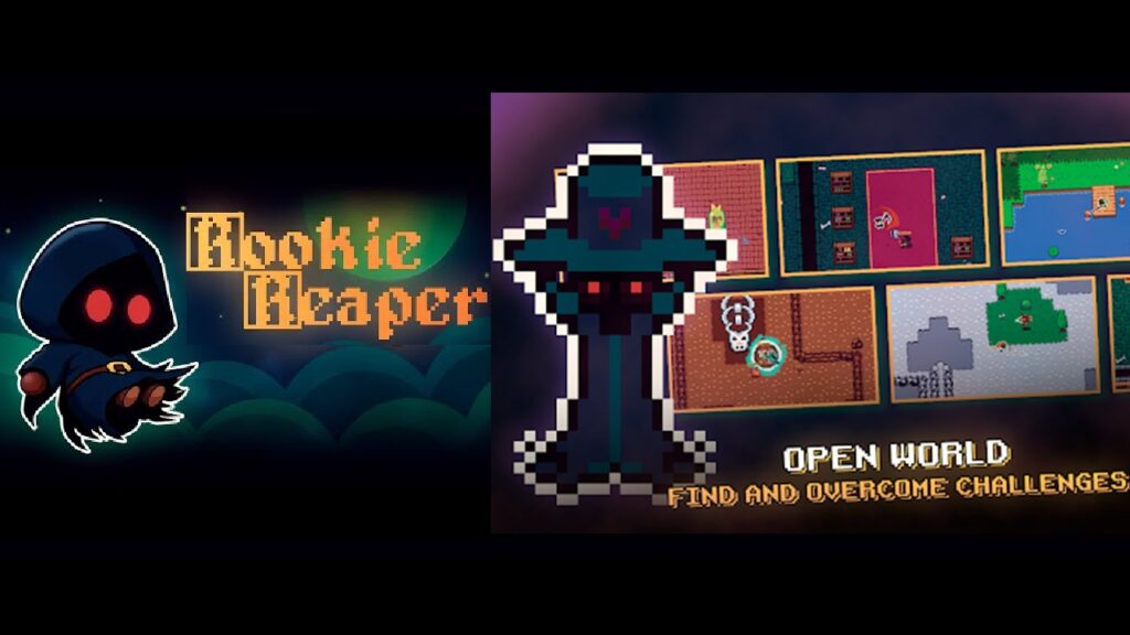 Récoltez et récoltez des âmes dans Soul Knight-Like Title Rookie Reaper !
