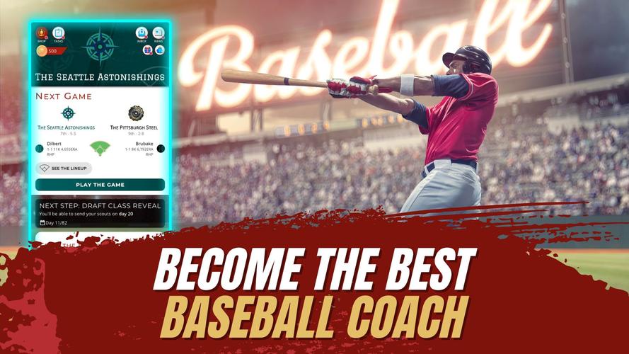 Astonishing Baseball Manager Screenshot 1
