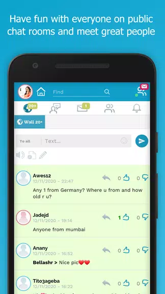 Blindr - Online blind date Скриншот 3