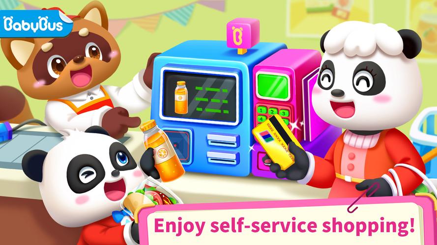 Schermata Baby Panda's Supermarket 1