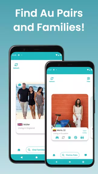 Aupair Valley: Au Pair App Schermafbeelding 1