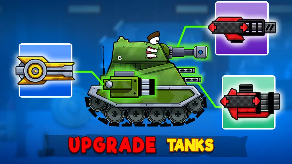 Tanks Arena io: Craft & Combat स्क्रीनशॉट 2