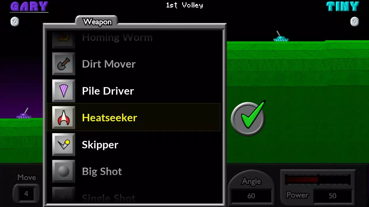 Pocket Tanks Tangkapan skrin 3
