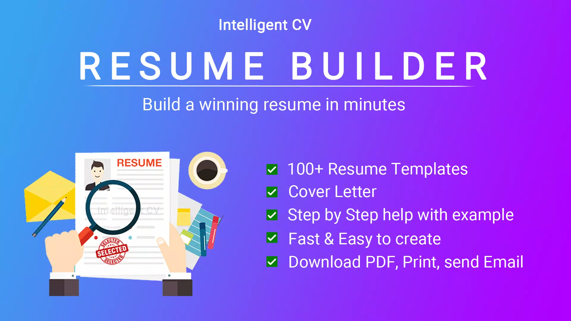 Resume Builder App, CV maker应用截图第1张
