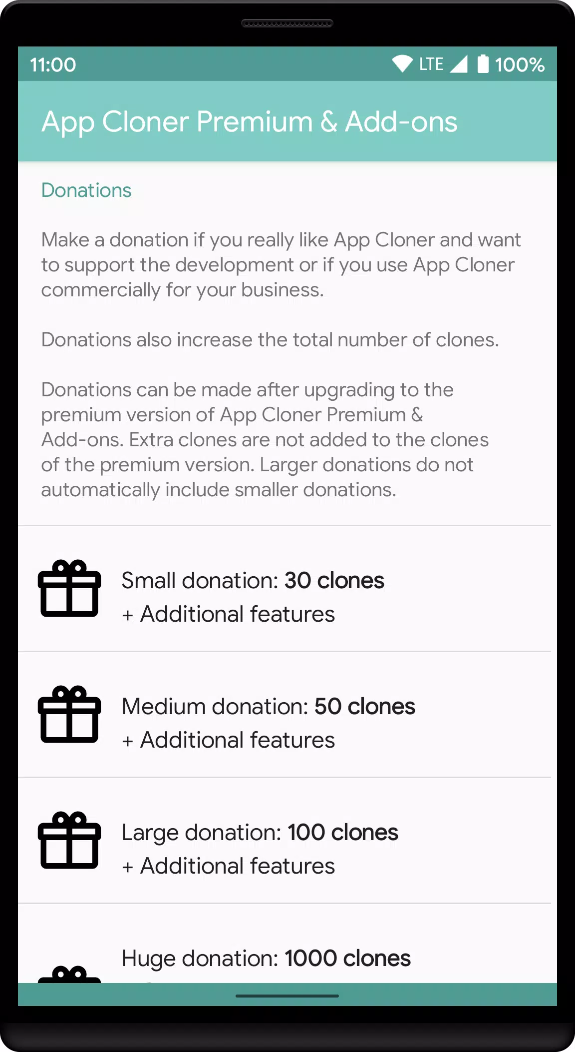 App Cloner Premium & Add-ons स्क्रीनशॉट 2