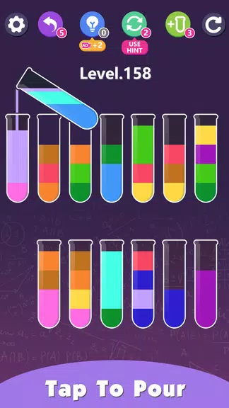 Water Sort Puzzle: Color Sort Captura de tela 3