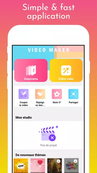 Music Video Maker: Editor 스크린샷 1