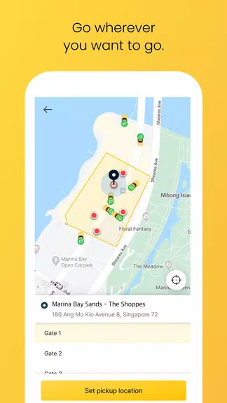 TADA - Taxi, Cab, Ride Hailing Скриншот 3