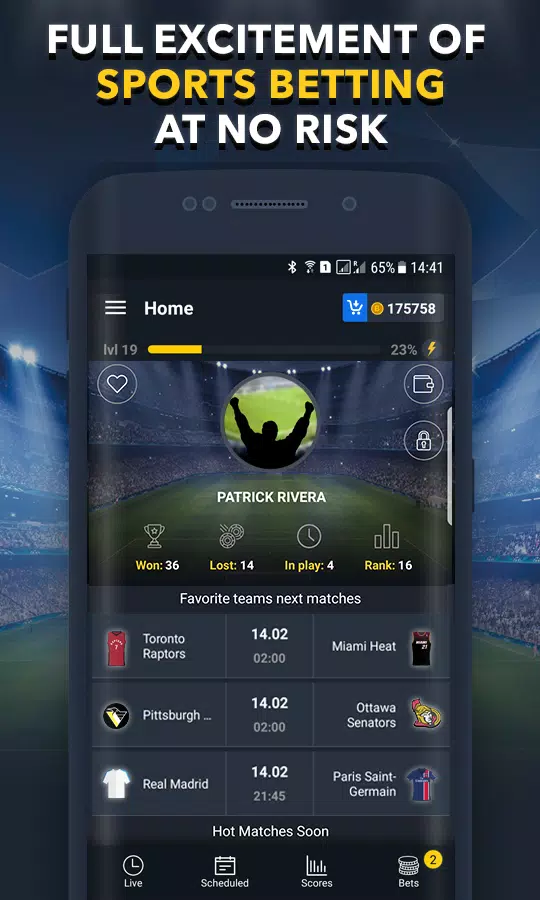 Sports Betting Game - BET UP應用截圖第2張