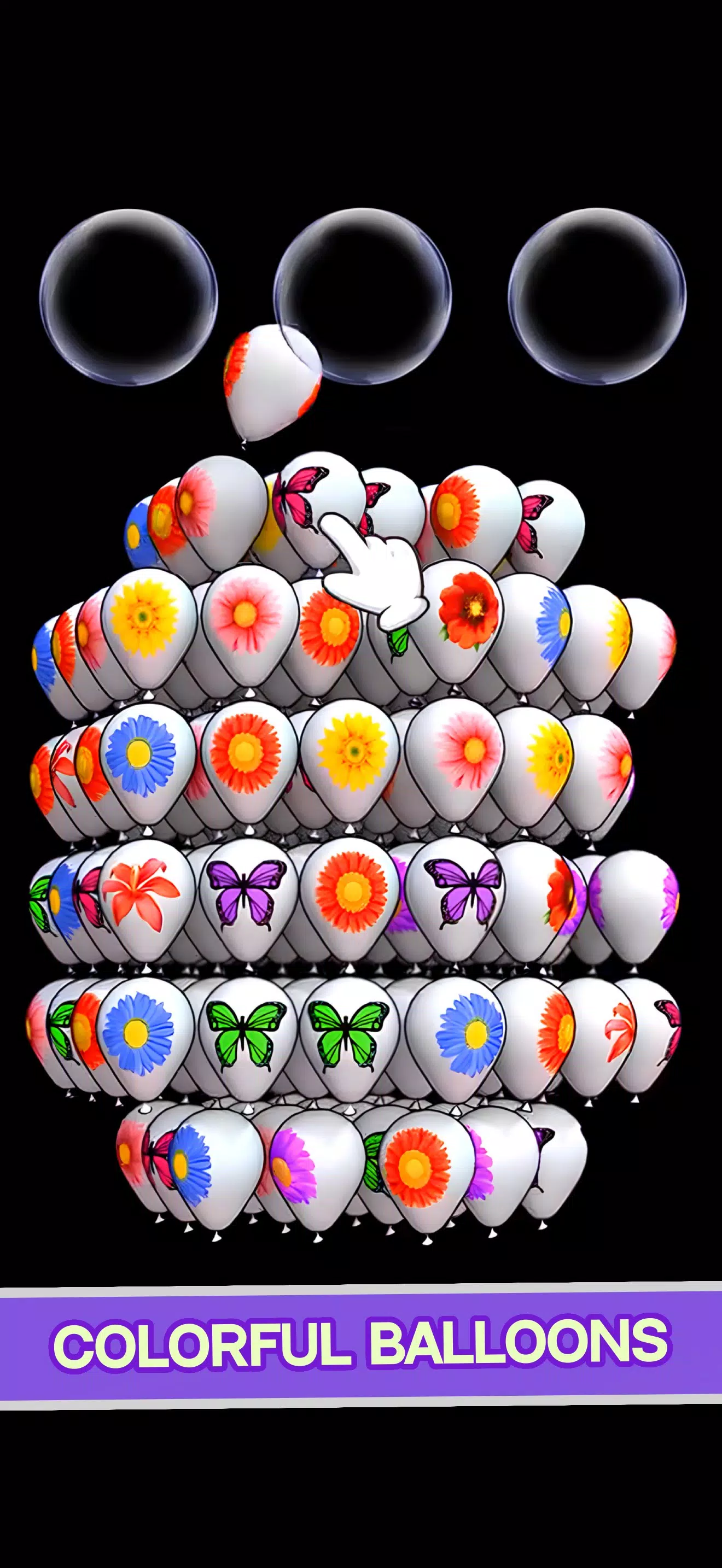 Match Balloons 3D Tangkapan skrin 2