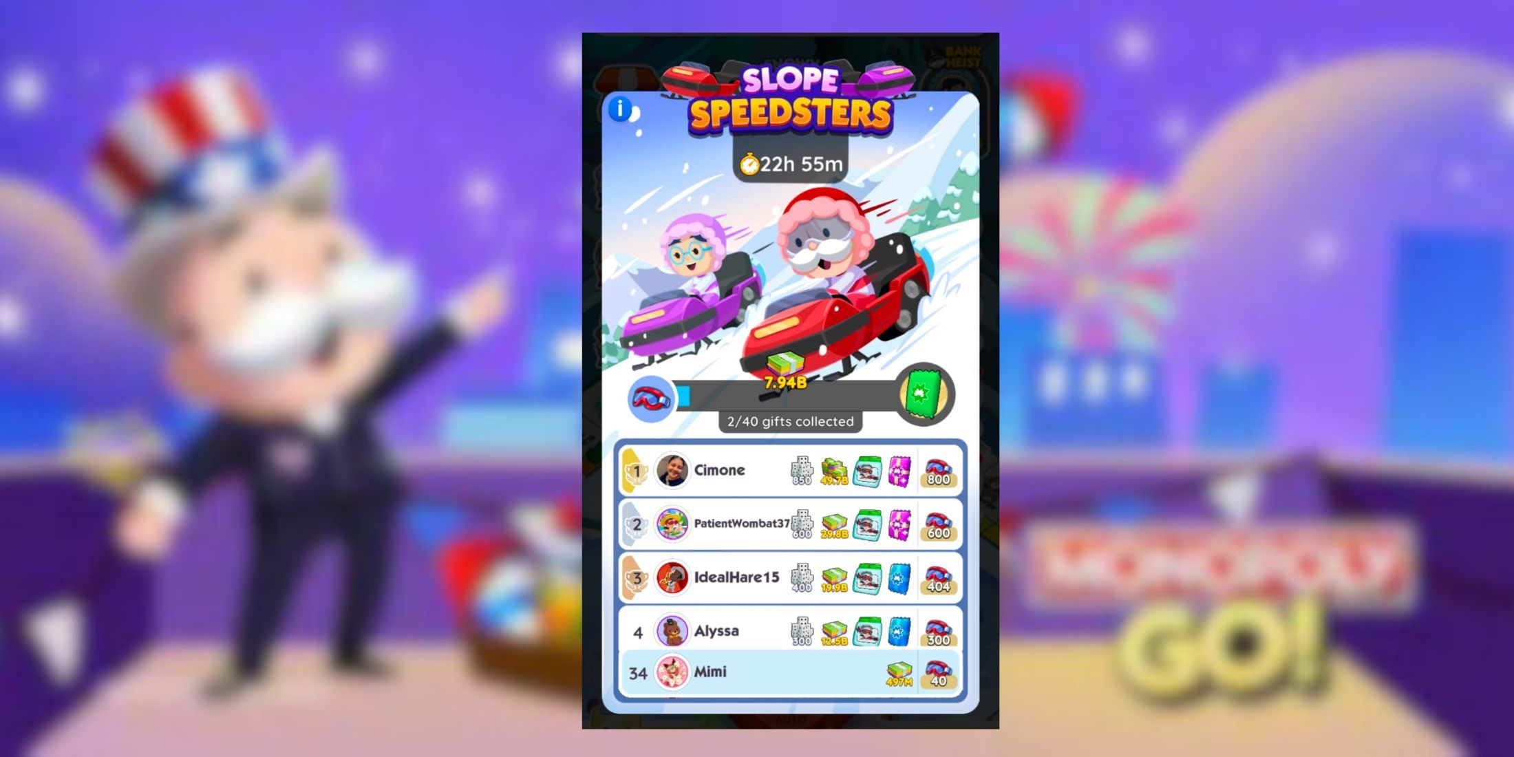 Monopoly GO scatena nuovi premi con gli speedster