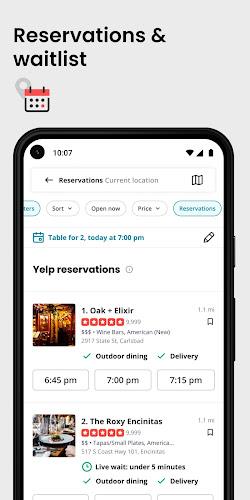 Yelp: Food, Delivery & Reviews Screenshot 2