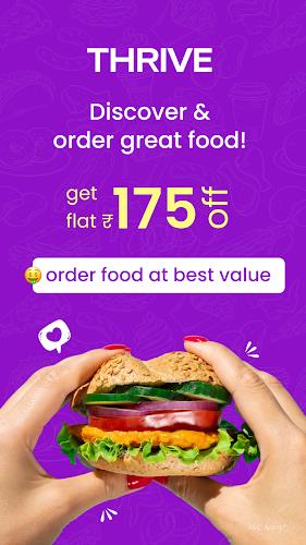 Thrive: Online Food Delivery Zrzut ekranu 1