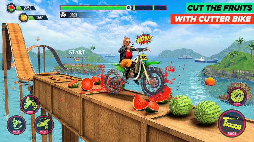 Bike Stunt Game: Tricks Master Captura de tela 2