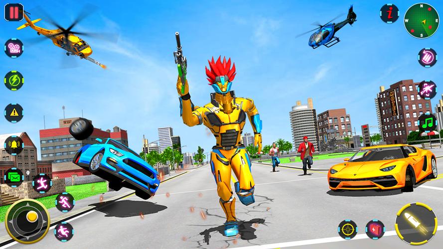 Robot Hero Game - Robot Game Capture d'écran 4