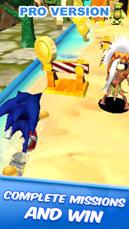 Pro Blue Hedgehog - Ultimate A ภาพหน้าจอ 1