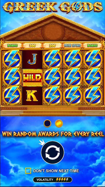 Greek Gods - Slot Casino Game Captura de tela 2