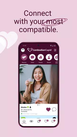 CambodianCupid Cambodia Dating Ảnh chụp màn hình 3