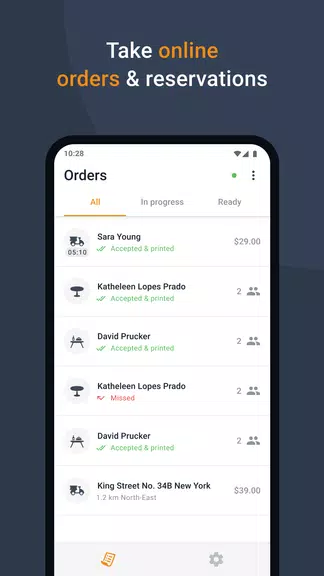 Restaurant Order-Taking App Tangkapan skrin 1