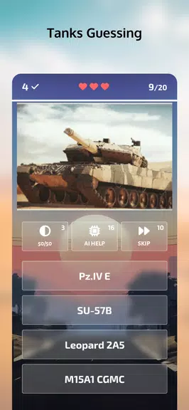 Guess the War Vehicle? WT Quiz Ekran Görüntüsü 1