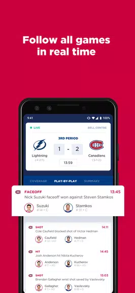 Montréal Canadiens应用截图第3张