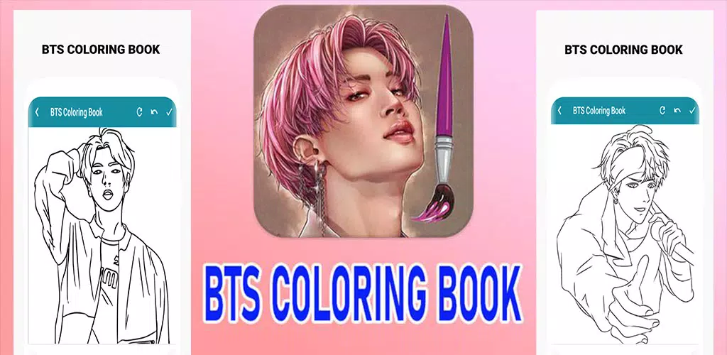 Schermata BTS Coloring Book 1
