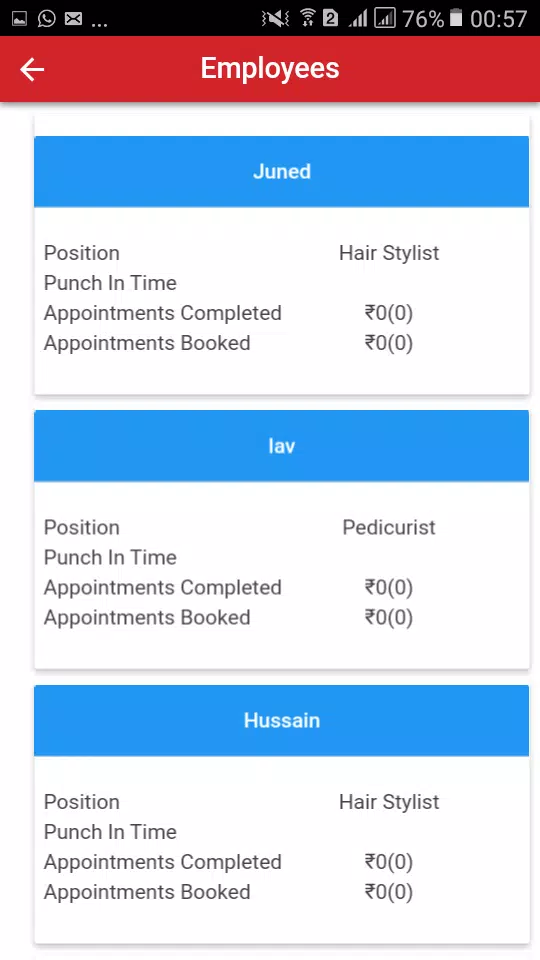 Be U Salons Partner App應用截圖第1張