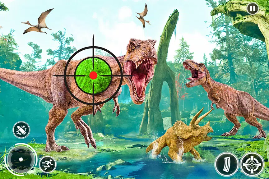 Super Dino Hunting Zoo Games應用截圖第3張