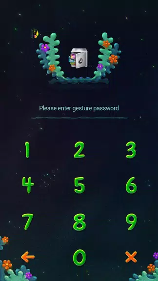 AppLock Theme Lucky Clover Capture d'écran 2