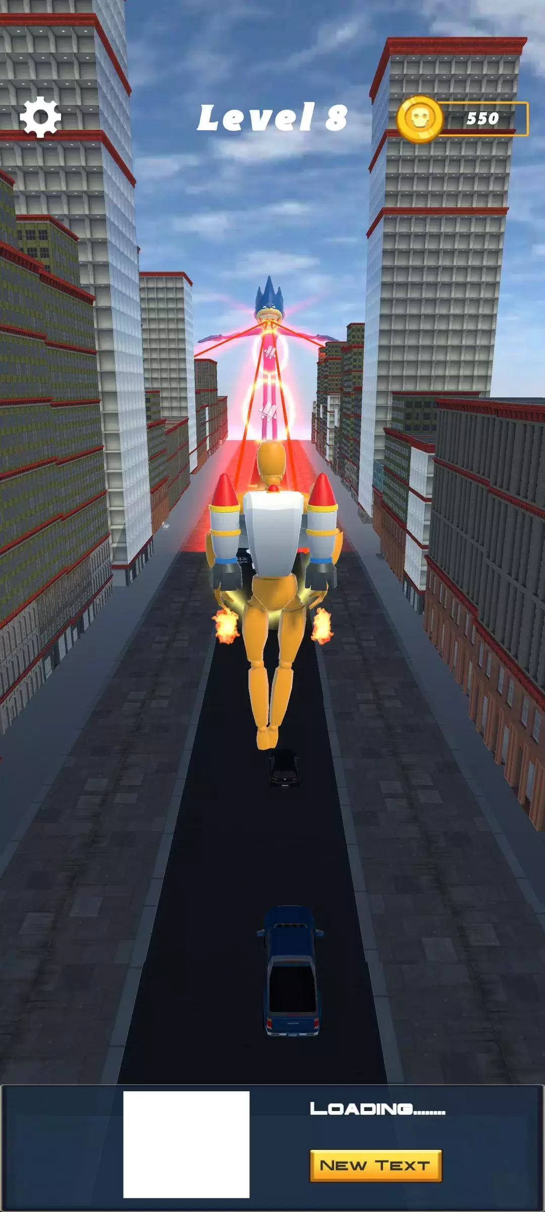 Jetpack Ragdoll: Fly Adventure ภาพหน้าจอ 2