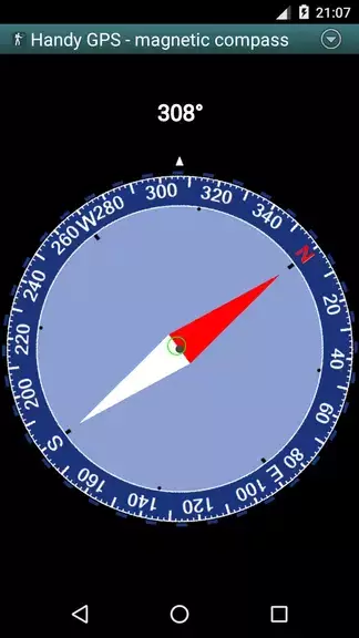 Handy GPS lite Tangkapan skrin 4