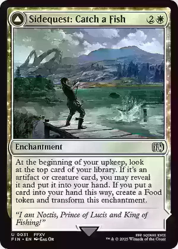 New Magic : Final Fantasy 세트를 위해 공개 된 수집 카드