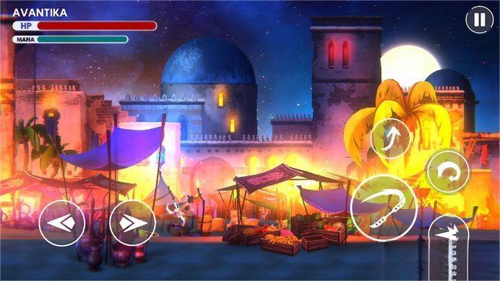 Avantika: 2D RPG Platformer ภาพหน้าจอ 1