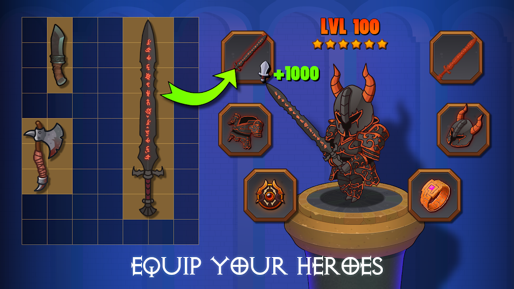 Schermata Dungeon: Age of Heroes 4